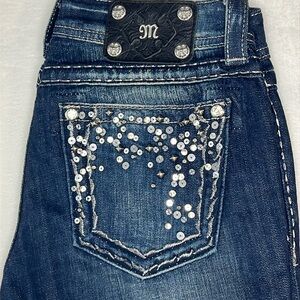 Miss Me Cropped Jeans Size 28